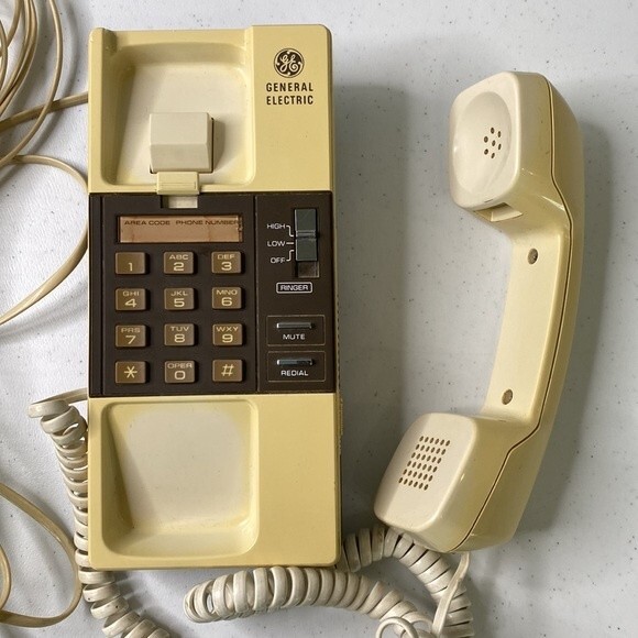 Vintage General Electric GE Push Button Phone Classic - Picture 3 of 12